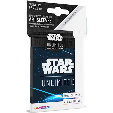 Gamegenic Star Wars Unlimited Art Sleeves - Space Blue