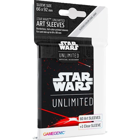 Gamegenic Star Wars Unlimited Art Sleeves - Space Red