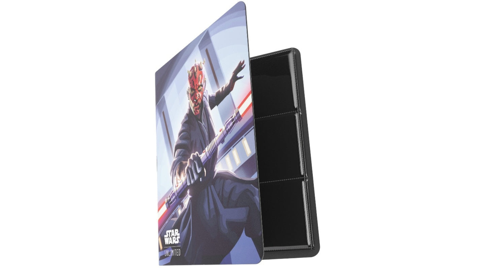 Gamegenic Unlimited 18-Pocket Star Wars Album - Qui-Gon Jinn/Darth Maul