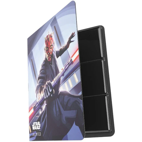 Gamegenic Unlimited 18-Pocket Star Wars Album - Qui-Gon Jinn/Darth Maul