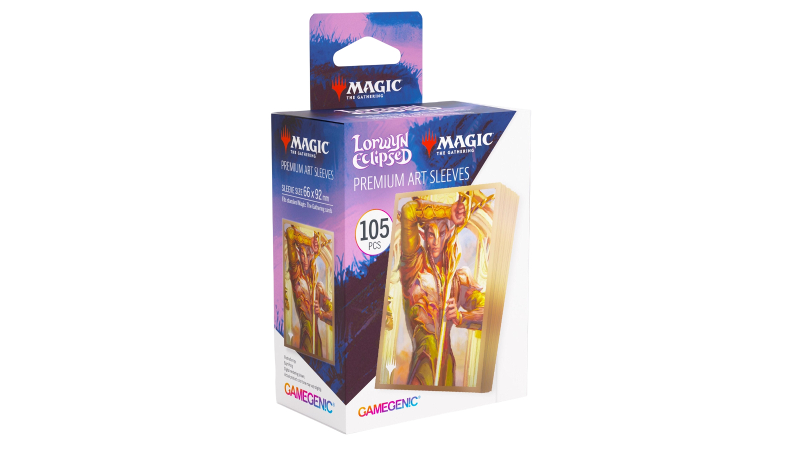 Gamegenic Magic the Gathering Lorwyn Eclipsed Premium Art Sleeves - Morcants Loyalist