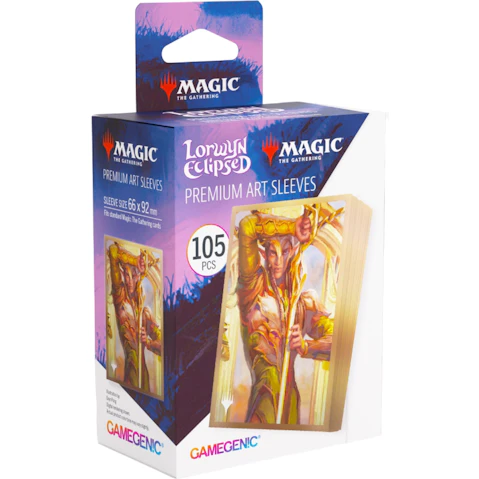 Gamegenic Magic the Gathering Lorwyn Eclipsed Premium Art Sleeves - Morcants Loyalist