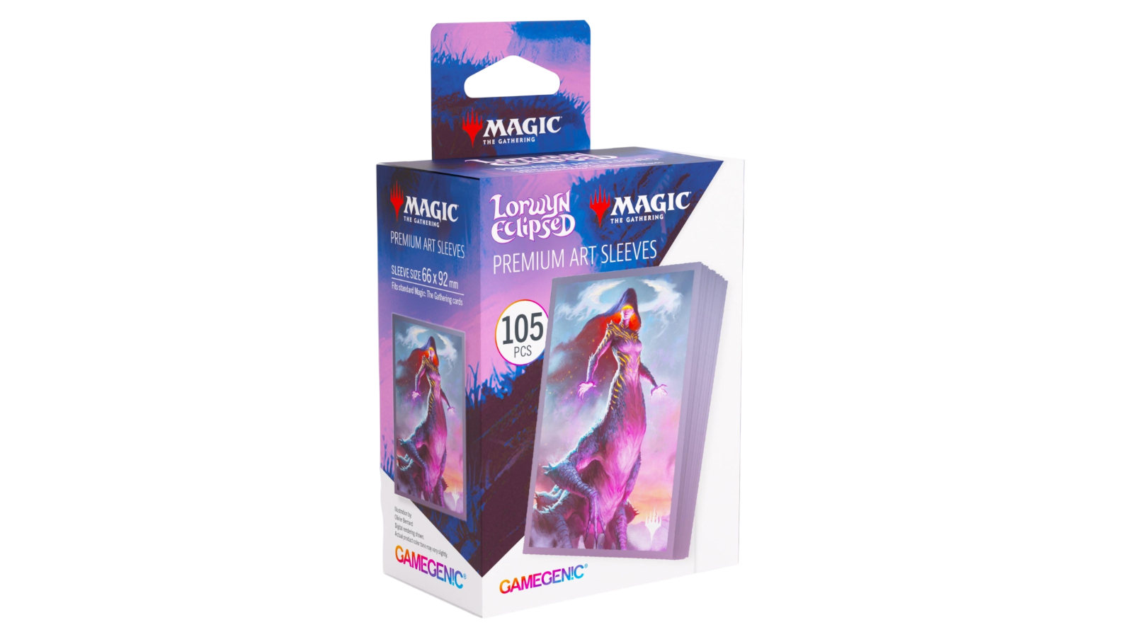 Gamegenic Magic the Gathering Lorwyn Eclipsed Premium Art Sleeves - Moonshadow