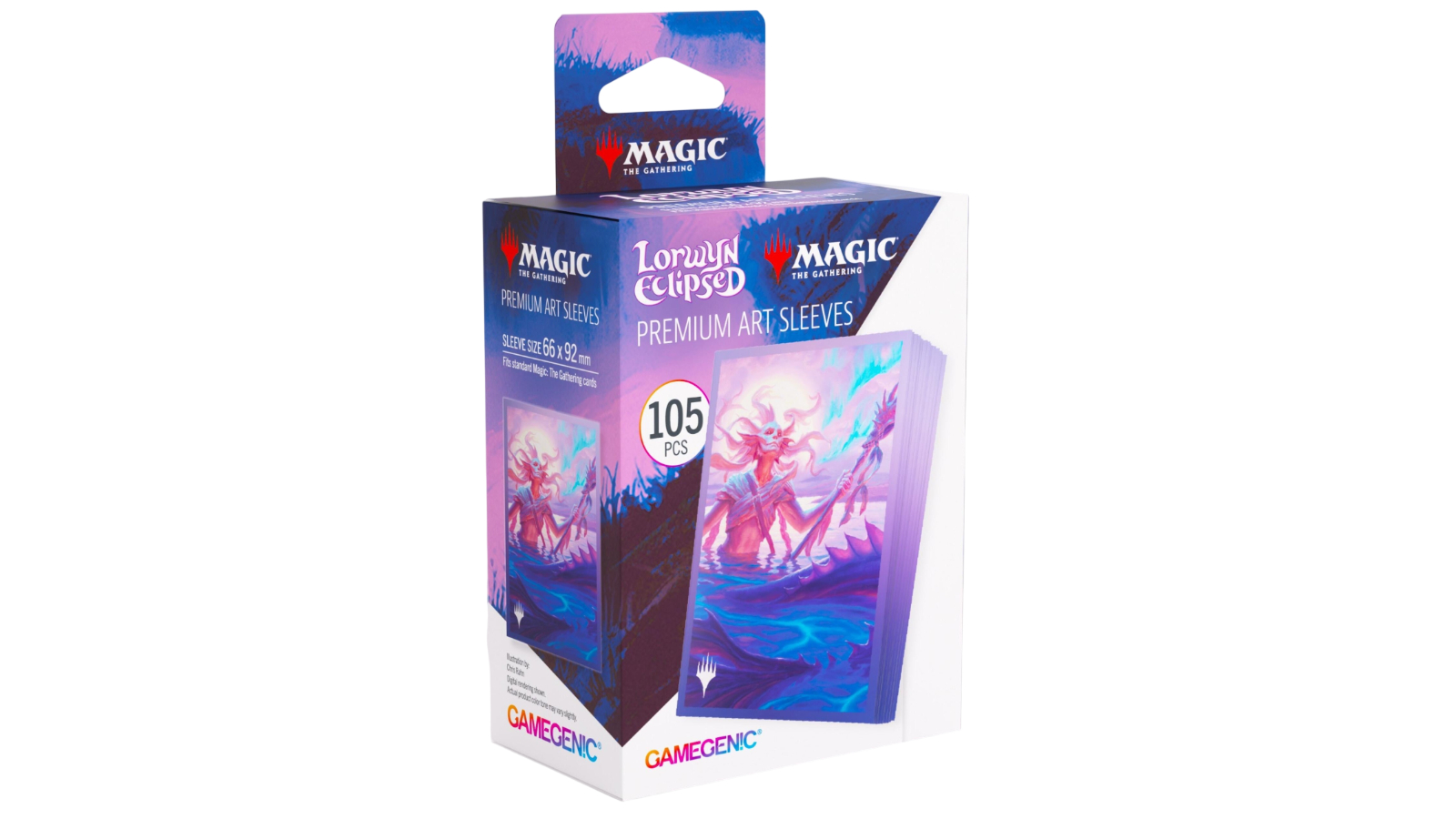 Gamegenic Magic the Gathering Lorwyn Eclipsed Premium Art Sleeves - Eclipsed Merrow