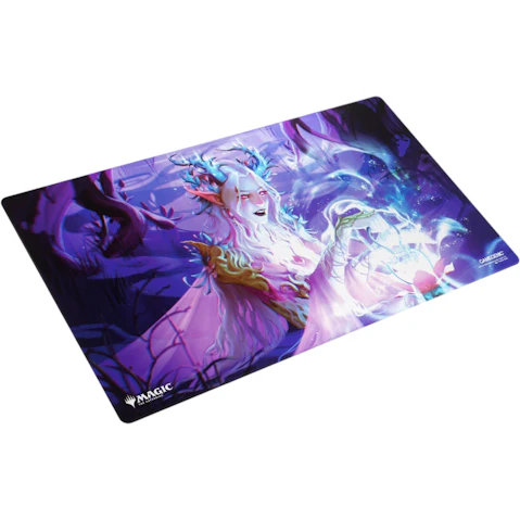 Gamegenic Magic the Gathering Lorwyn Eclipsed Shiny Playmat - Twilight Diviner