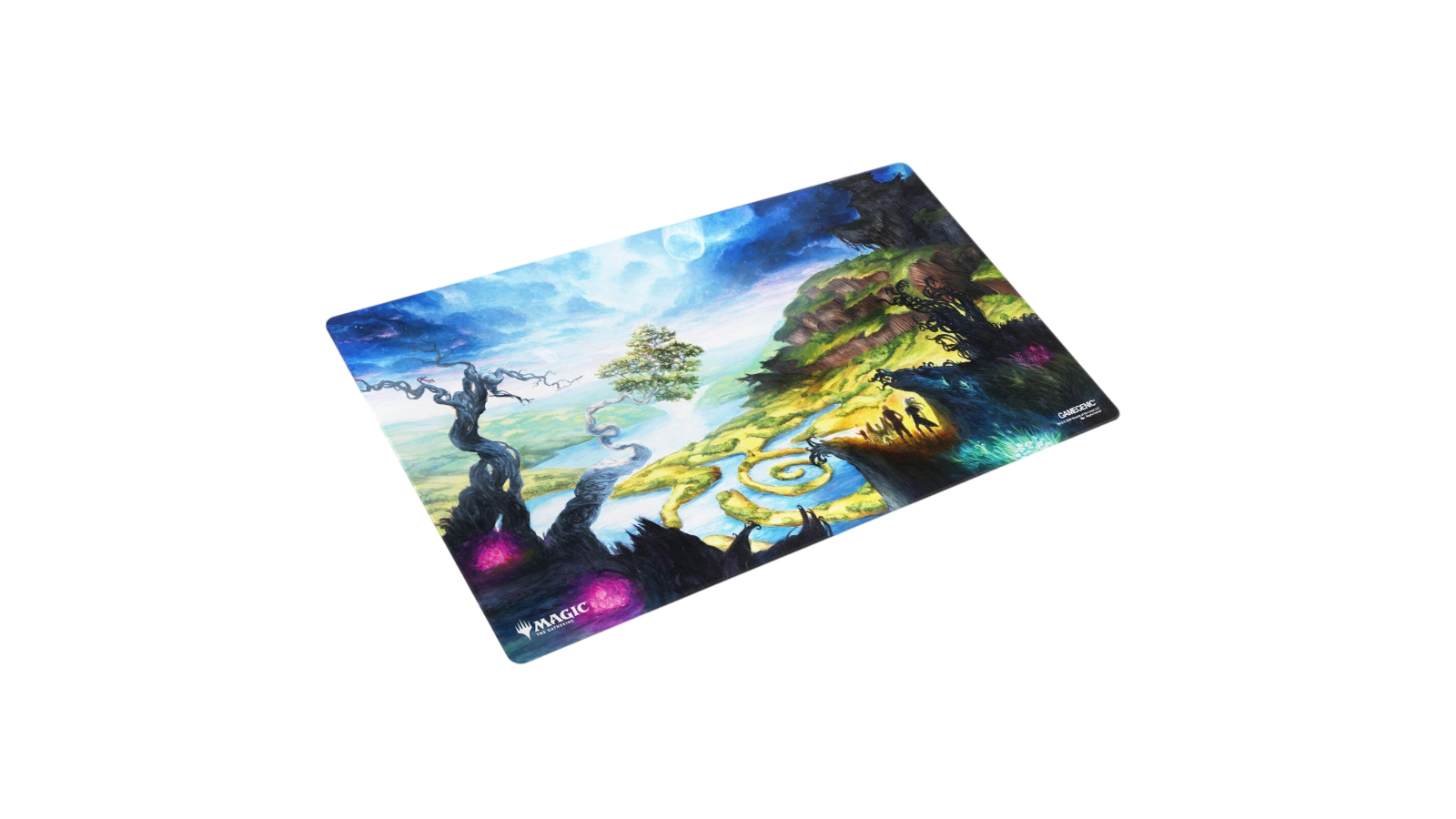 Gamegenic Magic the Gathering Lorwyn Eclipsed Shiny Playmat - Evolving Wilds