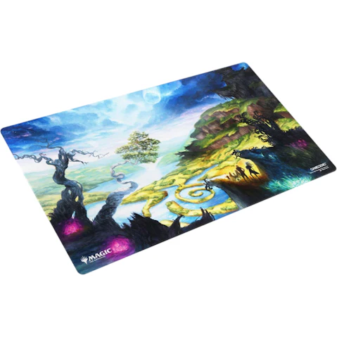 Gamegenic Magic the Gathering Lorwyn Eclipsed Shiny Playmat - Evolving Wilds