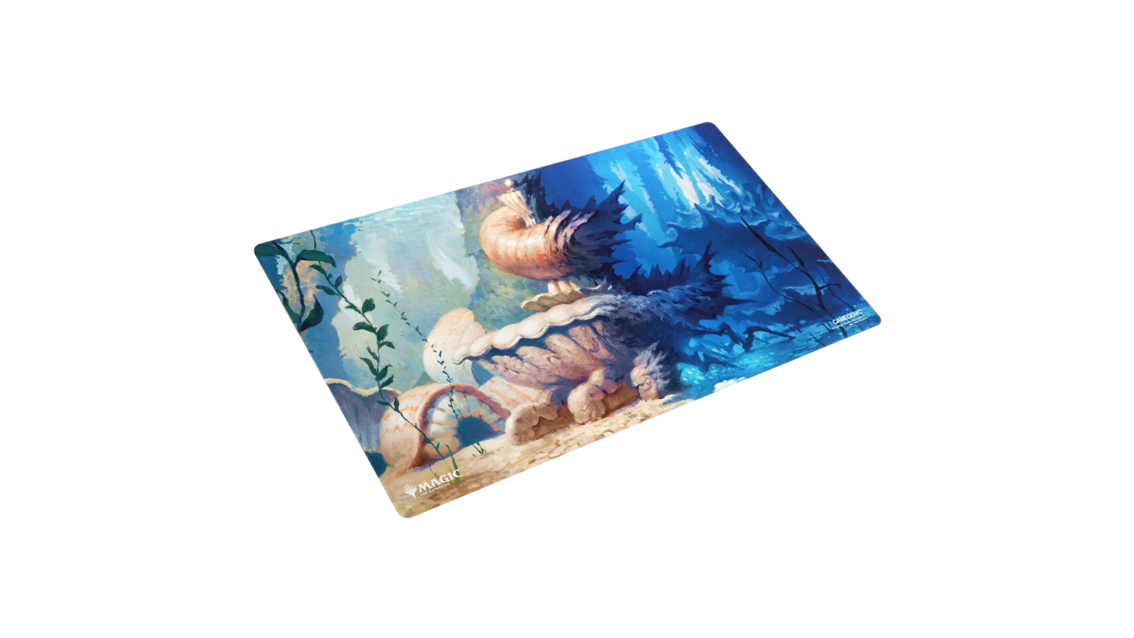 Gamegenic Magic the Gathering Lorwyn Eclipsed Shiny Playmat - Hallowed Fountain