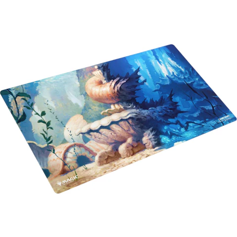 Gamegenic Magic the Gathering Lorwyn Eclipsed Shiny Playmat - Hallowed Fountain