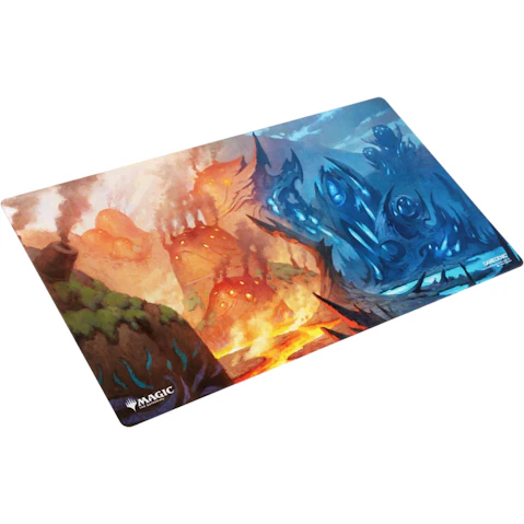 Gamegenic Magic the Gathering Lorwyn Eclipsed Shiny Playmat - Steam Vents