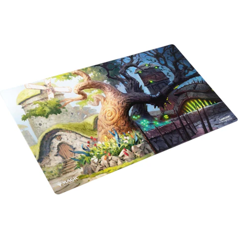 Gamegenic Magic the Gathering Lorwyn Eclipsed Shiny Playmat - Temple Garden