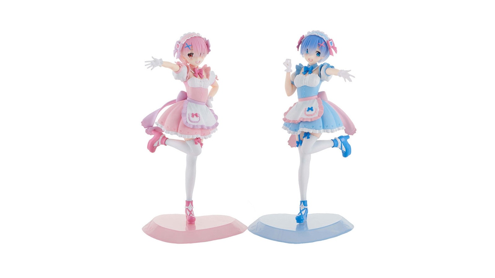 Good Smile Company Tenitol Yumekawa Maid Rem and Ram Set with Bonus Figurine
