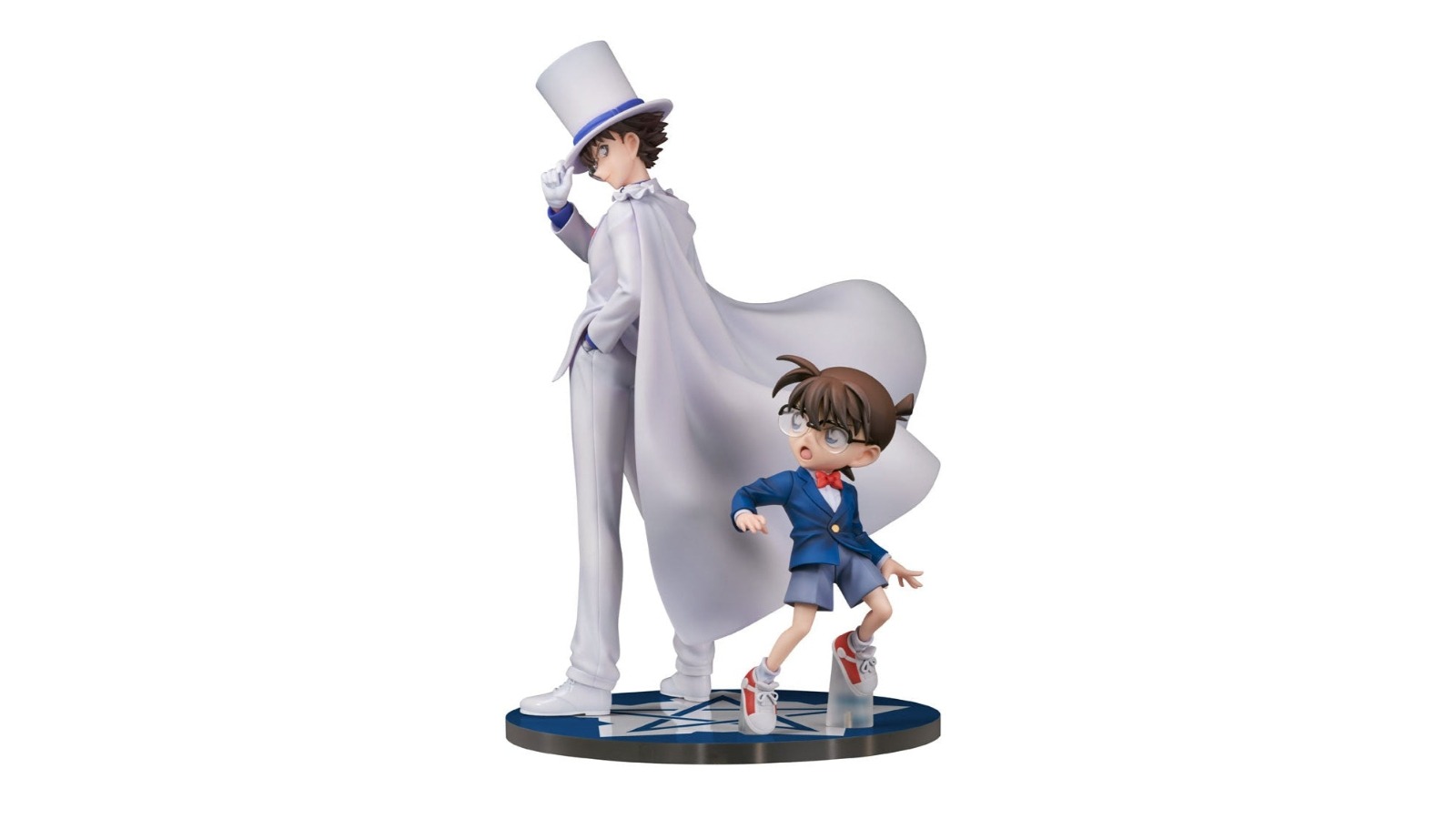 Good Smile Company Case Closed Conan Edogawa and Kid the Phantom Thief Figurine