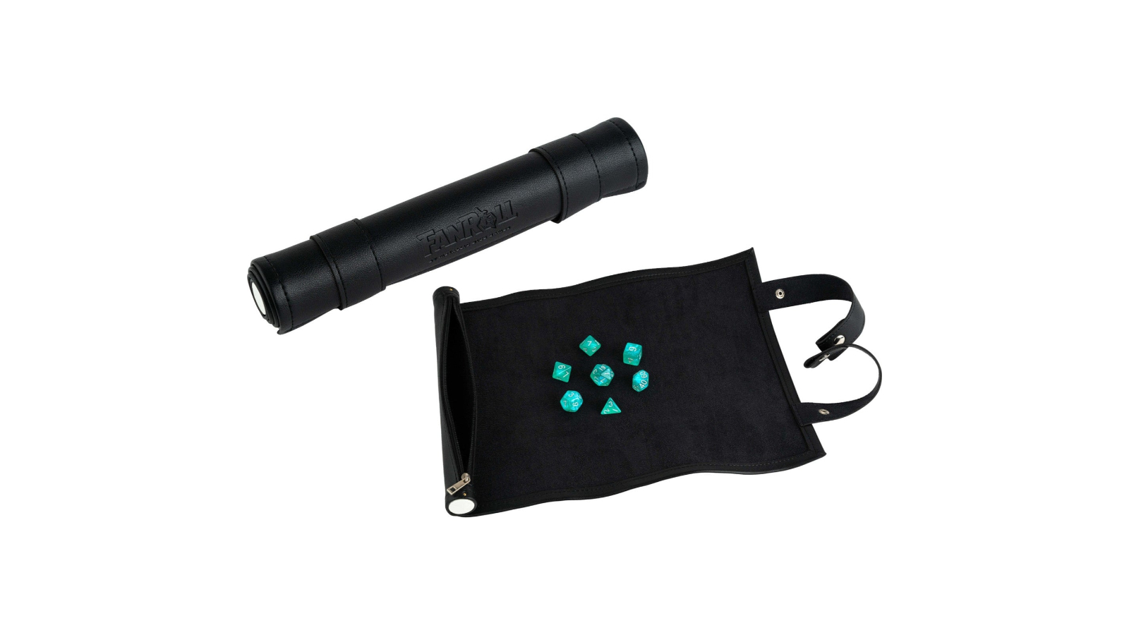 Fanroll By Metallic Dice Games Rolling Scroll - Black