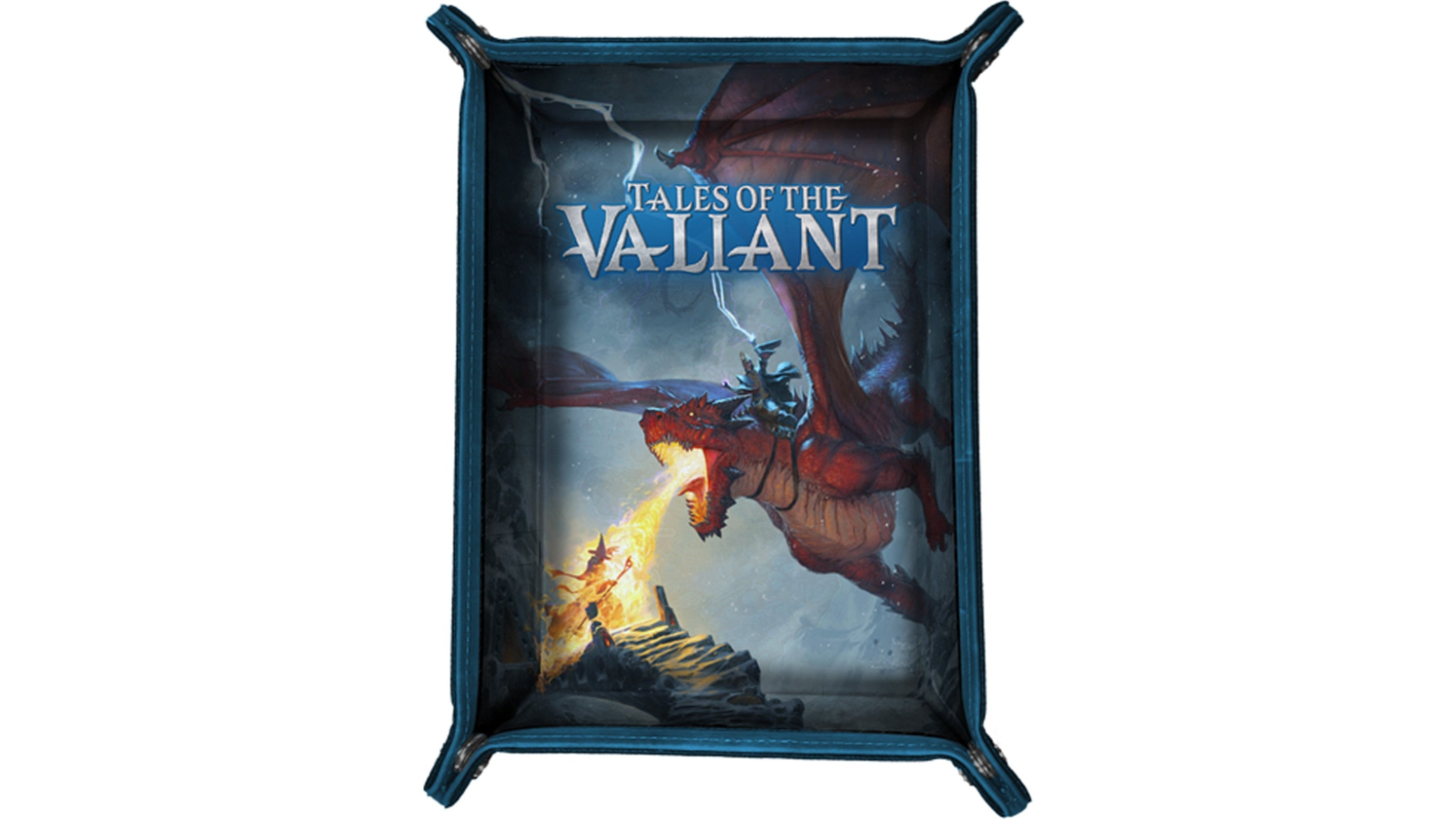 Fanroll By Metallic Dice Games Tales of the Valiant Fold-Up Dice Tray