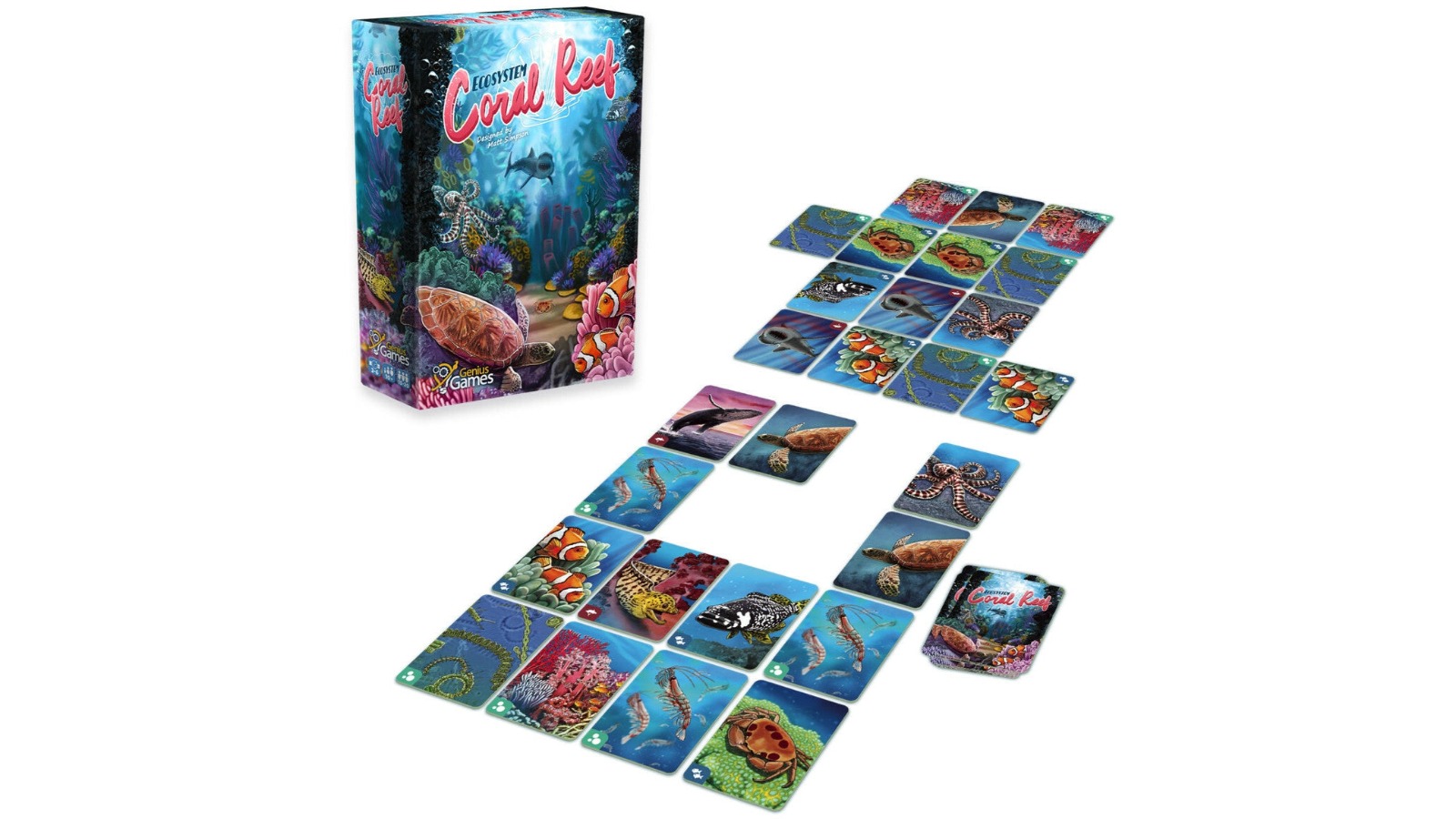 Genius Games Ecosystem Coral Reef Game