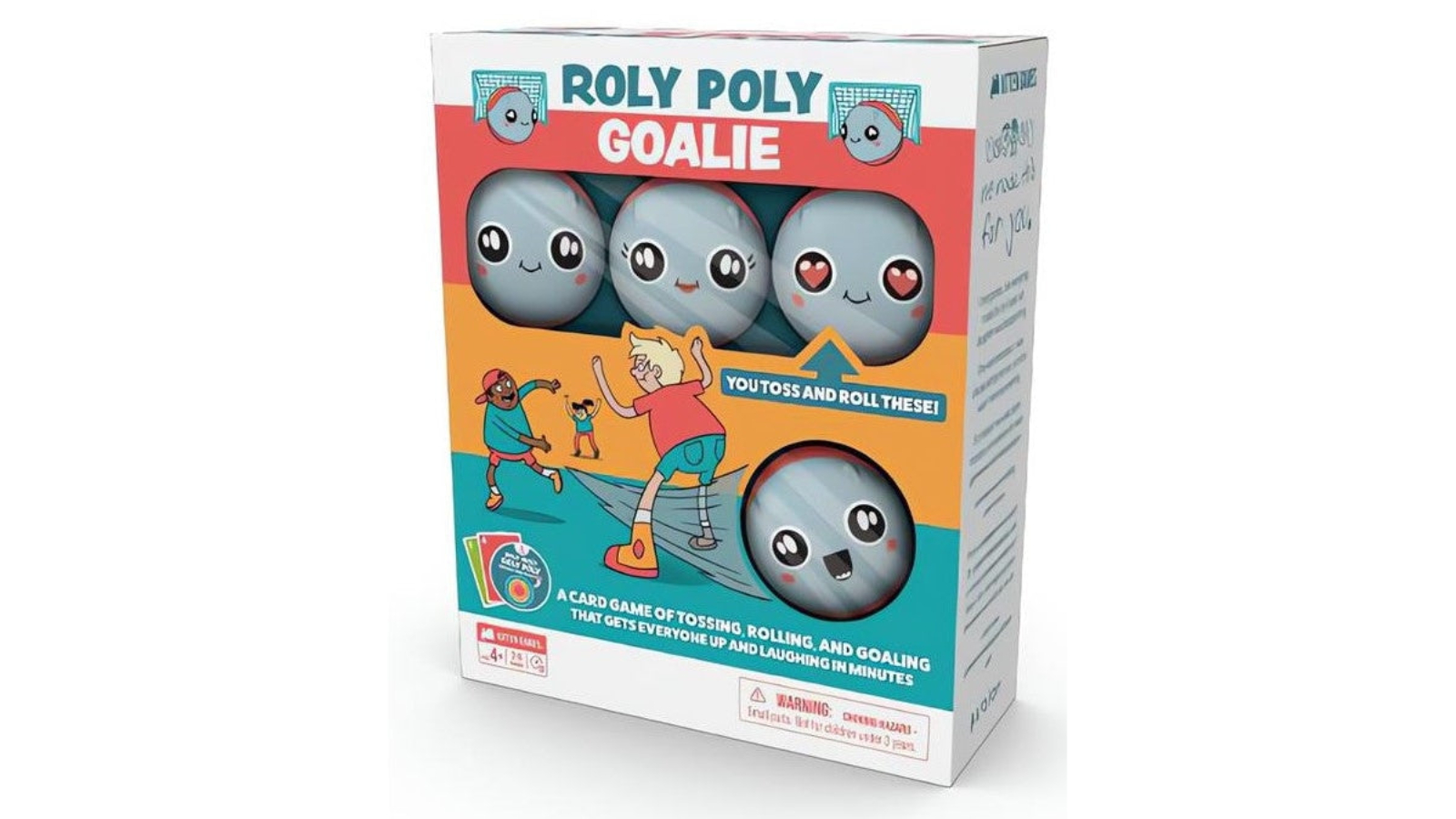 Exploding Kittens Roly Poly Goalie Game