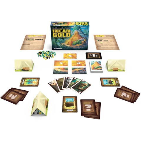 Eagle Gryphon Games Incan Gold 2024 Edition Inc New Dangers Expansion