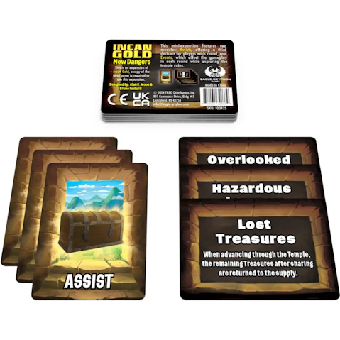 Eagle Gryphon Games Incan Gold New Dangers Expansion
