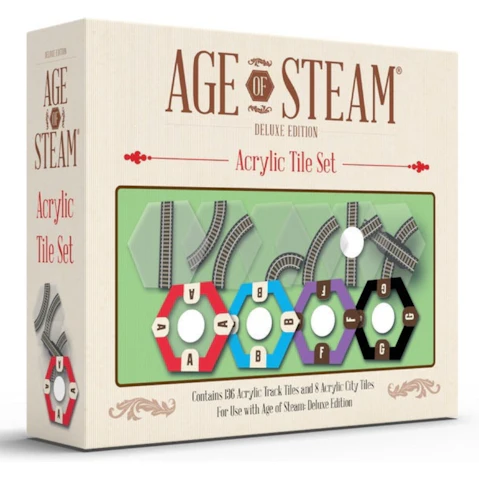 Eagle Gryphon Games Age of Steam Deluxe Acrylic Train Tiles