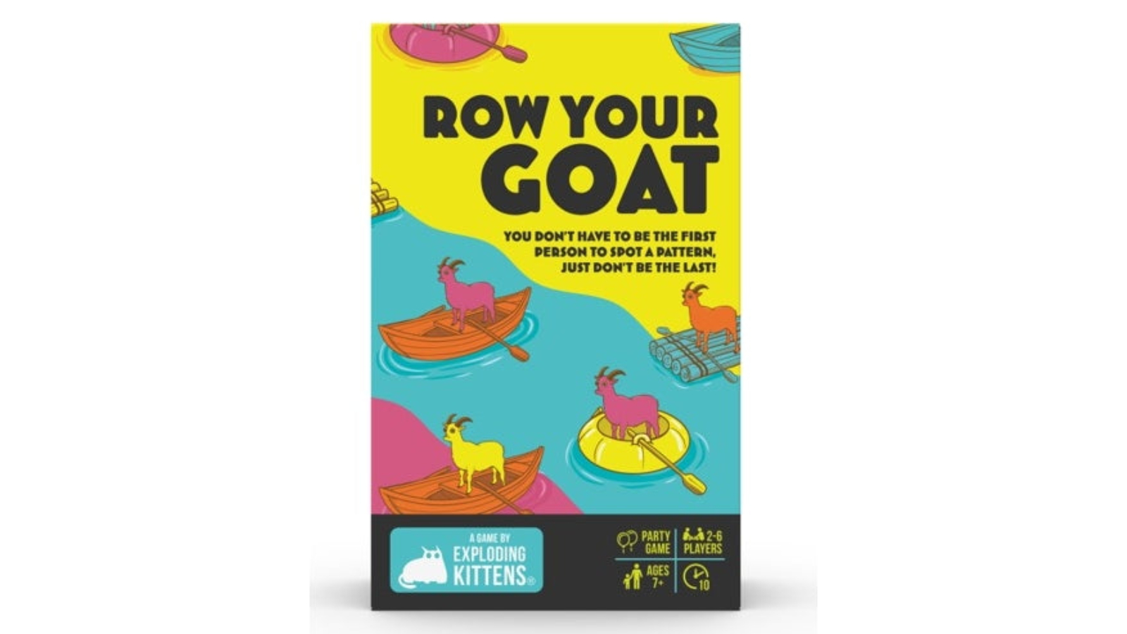 Exploding Kittens Row Your Goat Game