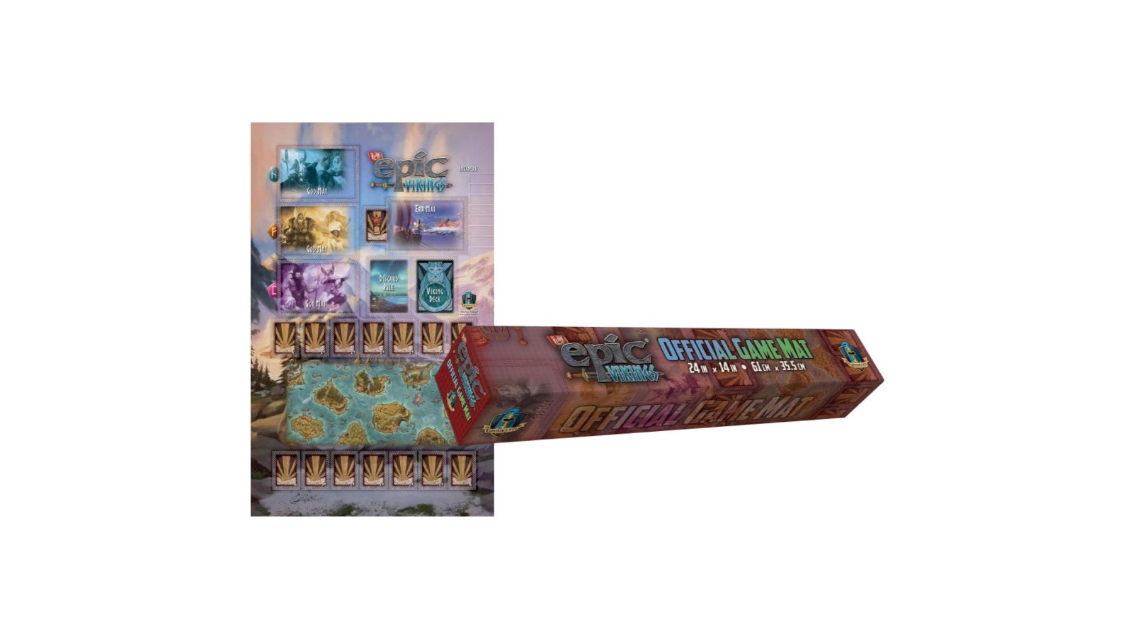 Gamelyn Games Tiny Epic Vikings Gaming Mat