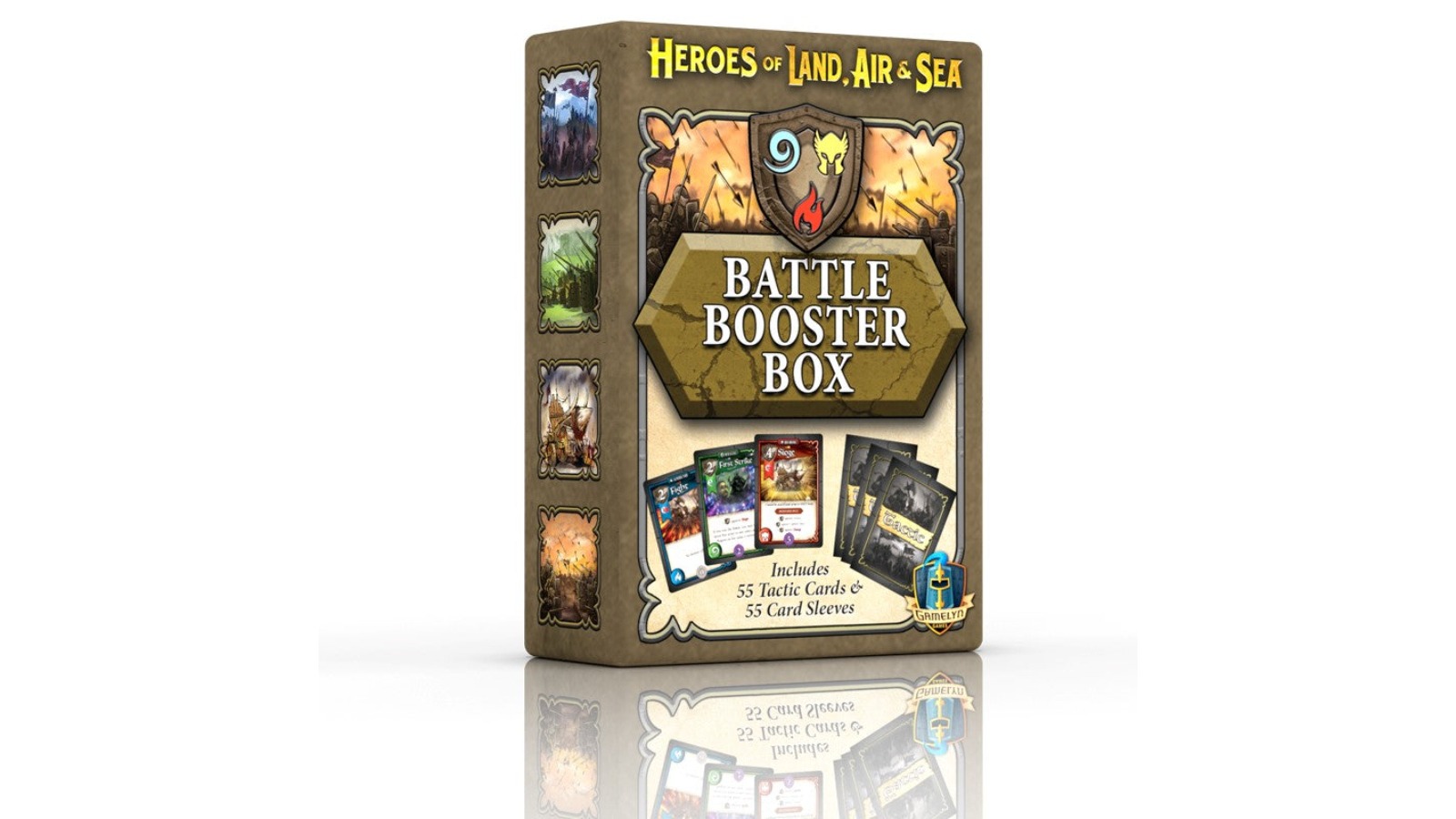 Gamelyn Games Heroes of Land Air and Sea Battle Booster Box Game