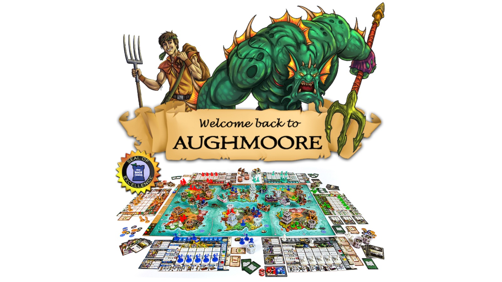 Gamelyn Games Heroes of Land Air and Sea Events of Aughmoore Deck Game