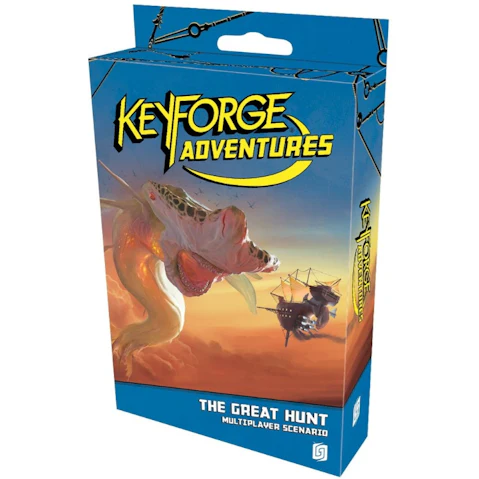 Ghost Galaxy KeyForge Adventures the Great Hunt Game