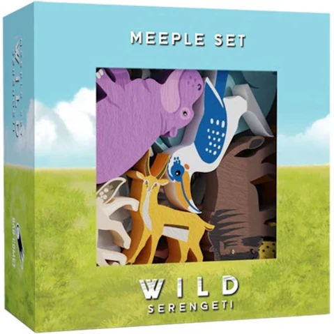 Bad Comet Wild Serengeti Meeple Game Set
