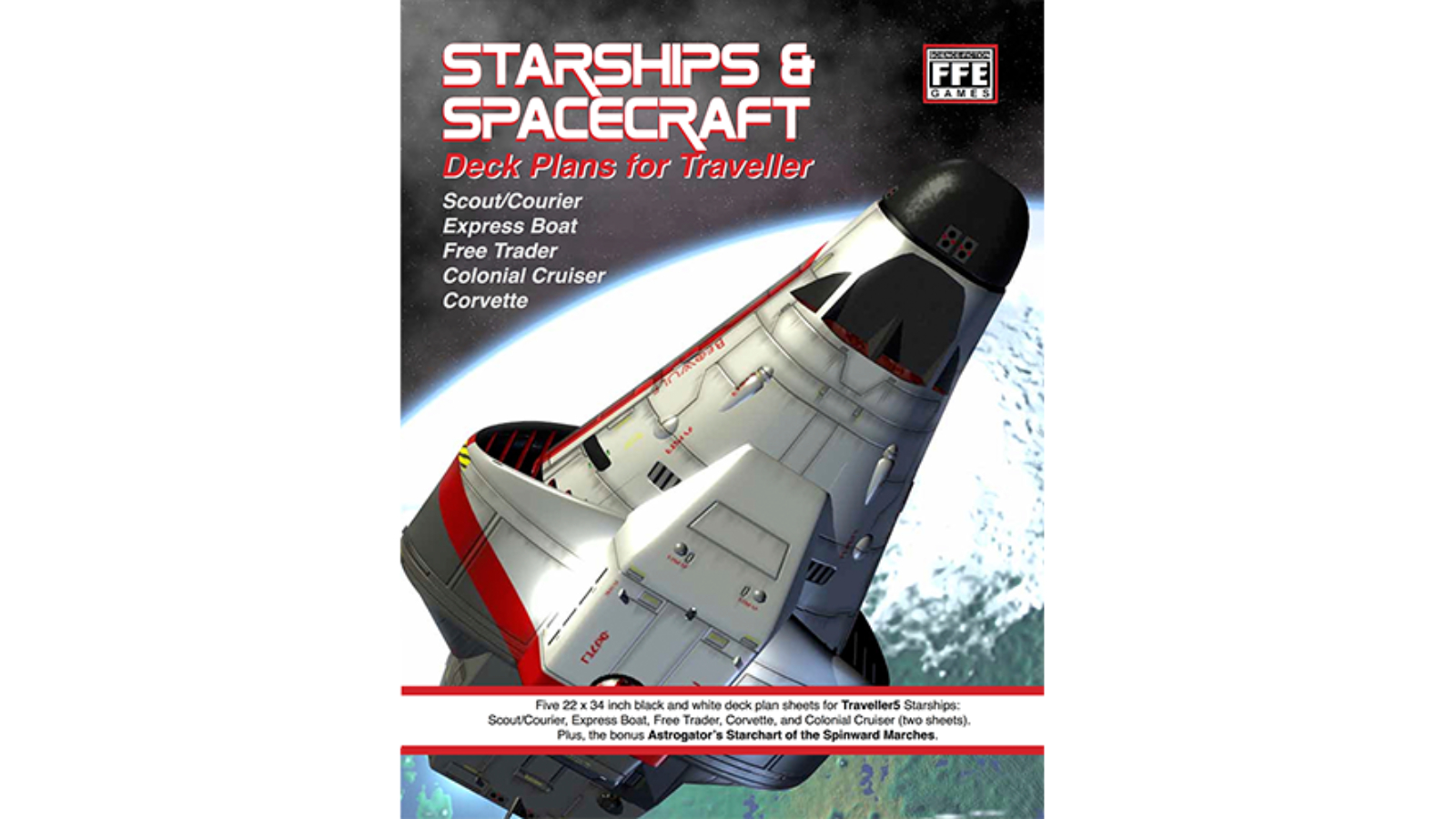 Far Future Traveller 5 Starship and Spacecraft 1 Game