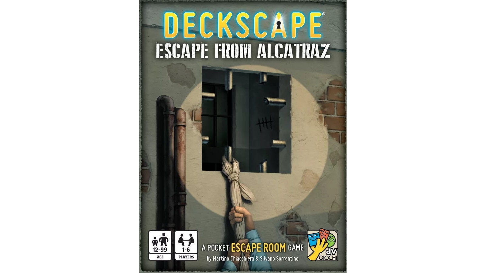 DV Games Deck Escape from Alcatraz Game