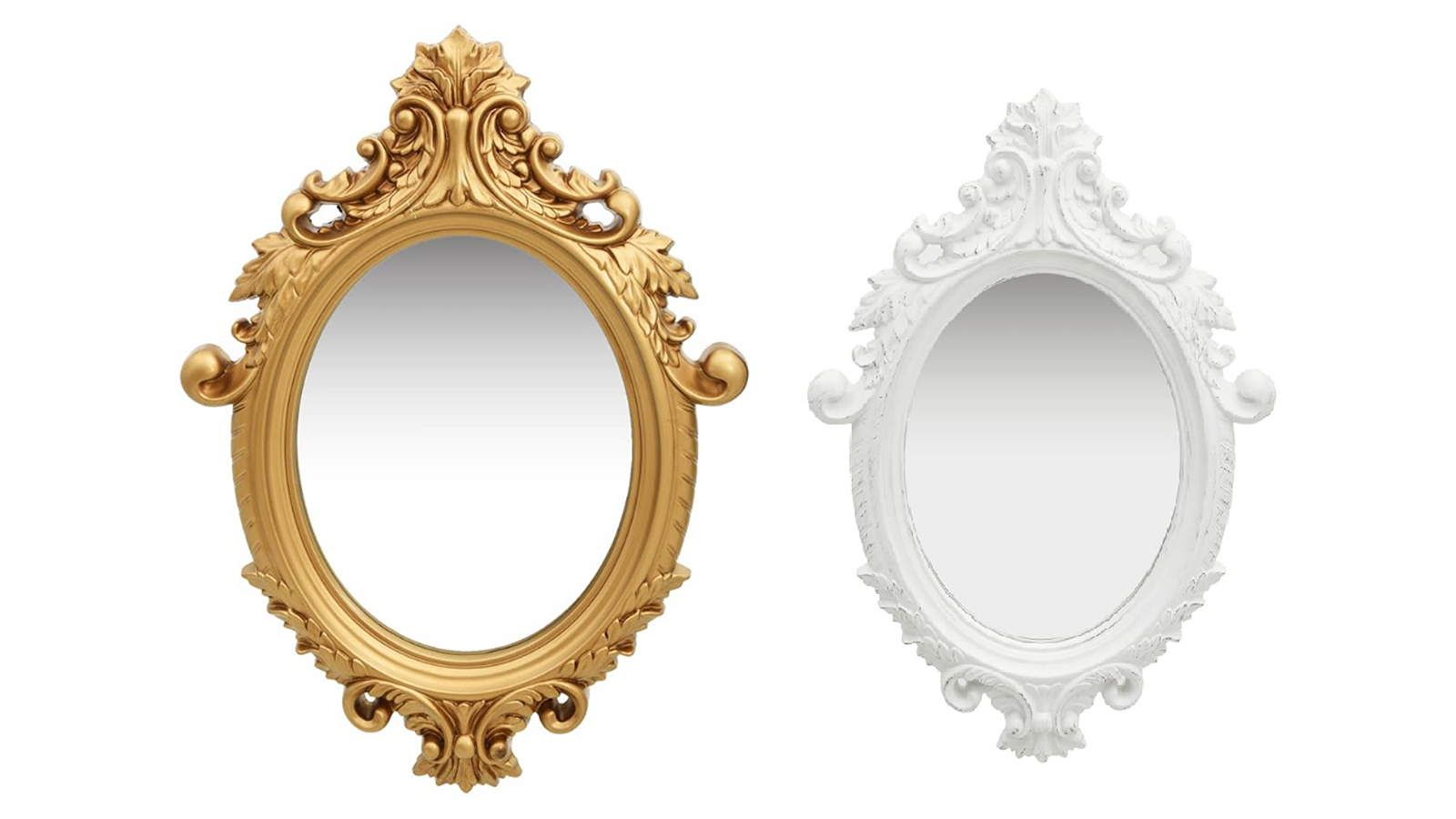 vidaXL 56 x 76cm Castle Style Wall Mirror