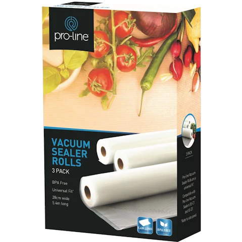 Proline VS-283 Universal Vacuum Sealer Rolls 3 Pack