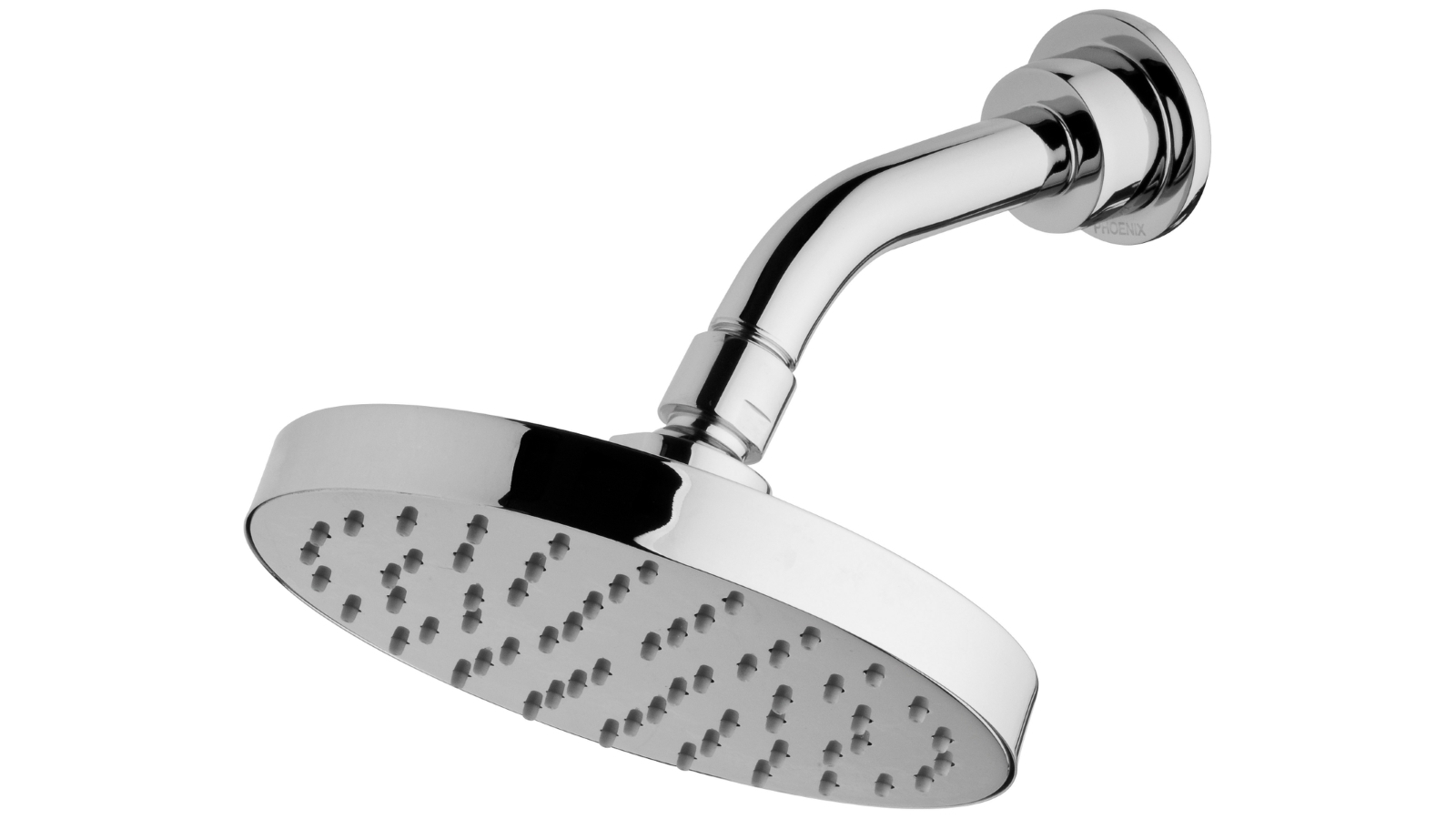 Phoenix Vivid Slimline 155mm Shower Arm & Rose - Chrome