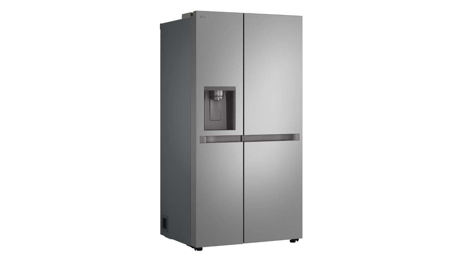 LG 625L Side by Side Fridge Non Plumbed Ice and Water Dispenser Stainless Harvey Norman