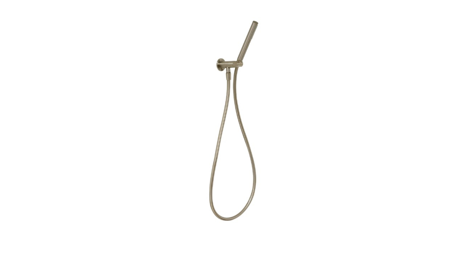 Villeroy & Boch Embrace Pure Adjustable Hook & Union Set - Brushed Nickel