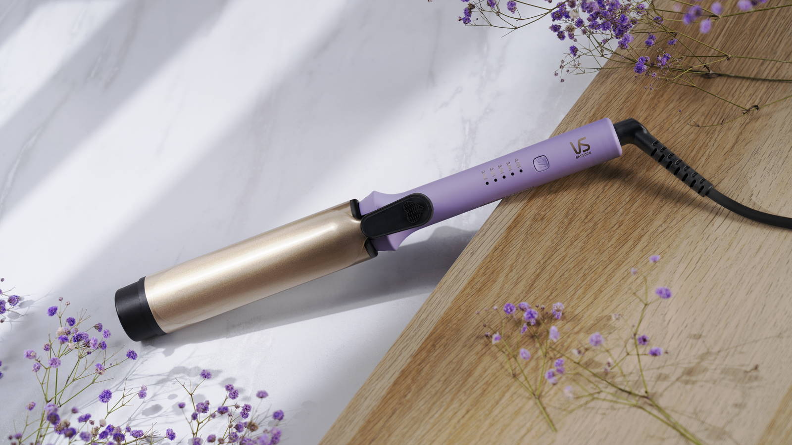 VS Sassoon Smooth Fusion 40mm Hair Curler Harvey Norman
