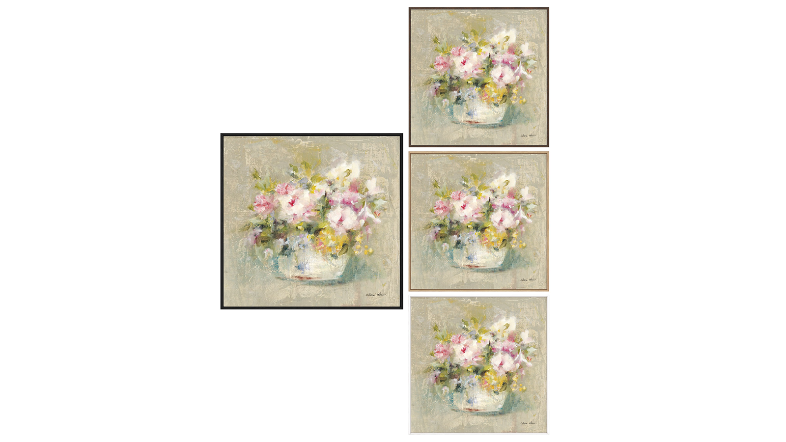 La Grolla Mini Summer Garden Bouquet III Gallery Wall Art