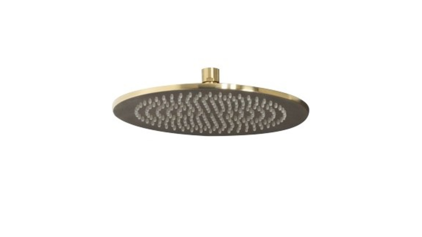 Villeroy & Boch Embrace 250 Overhead Shower - Brushed Gold