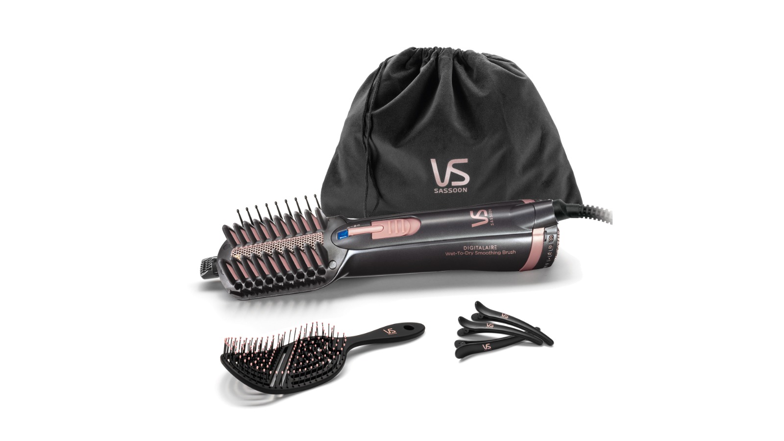 VS Sassoon DigitalAIRE Wet and Dry Smoothing Brush