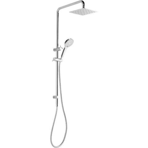 Villeroy & Boch Embrace 200 Square Shower System - Chrome