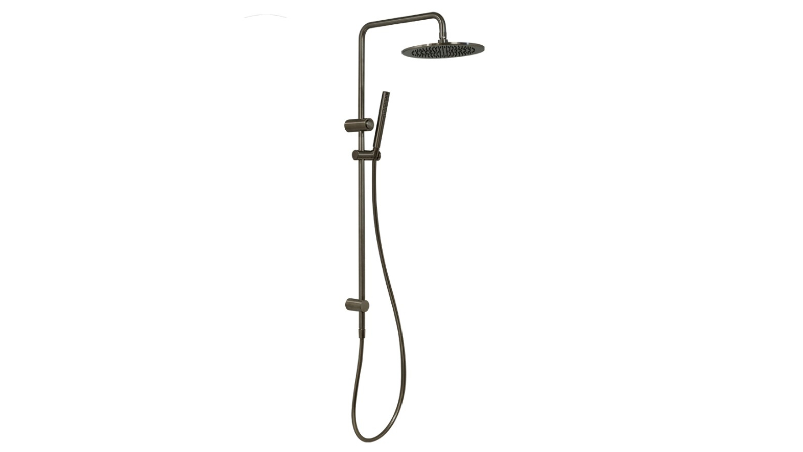 Villeroy & Boch Embrace Pure 250 Shower System - Gunmetal