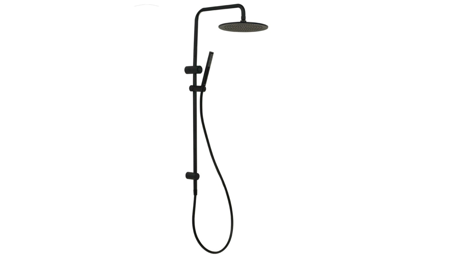 Villeroy & Boch Embrace Pure 250 Shower System - Matte Black