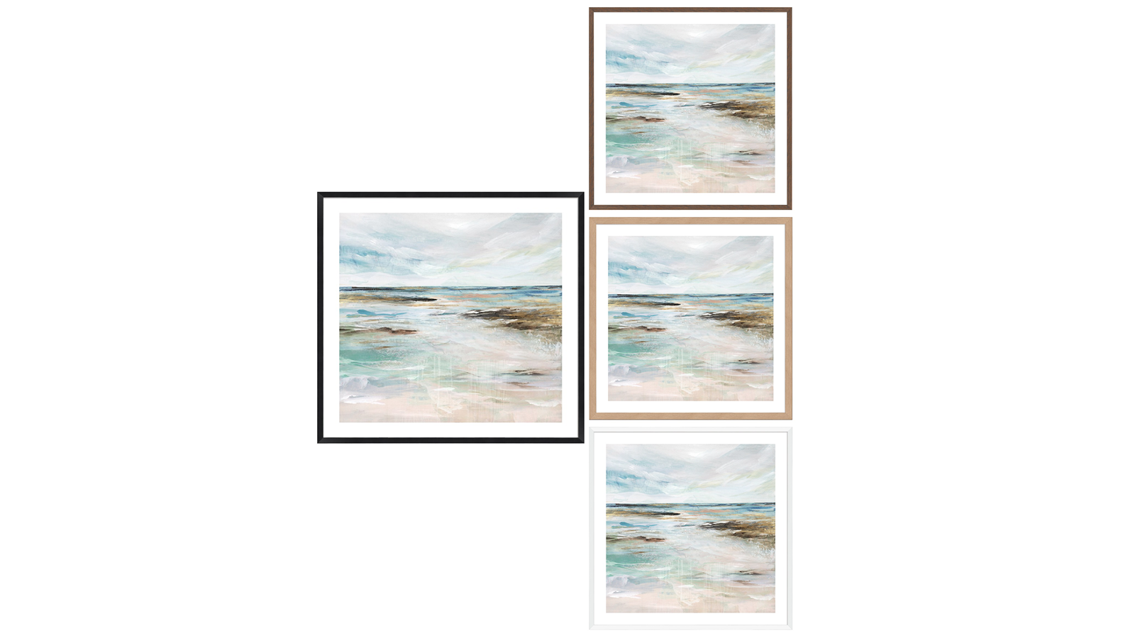 La Grolla Midnight Clear I Frame Wall Art
