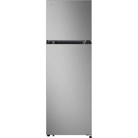 LG Stainless Steel Flat Door Top Mount Fridge - 266L