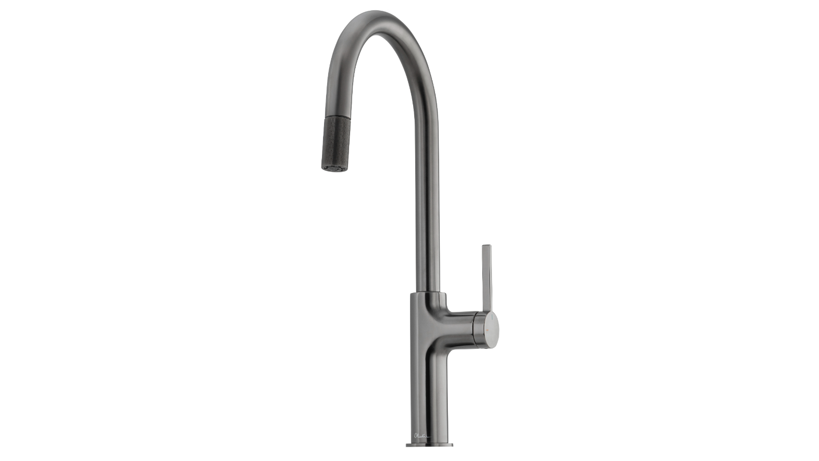 Oliveri Vilo Goose Neck Pull Out Mixer - Gunmetal