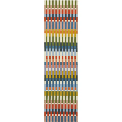 The Weave Studio Vistara Dante Multi Runner Indoor/Outdoor Rug - 400 x 80cm