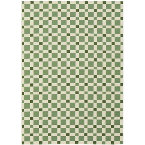 The Weave Studio Vistara Tito Green Outdoor Rug - 285 x 200cm