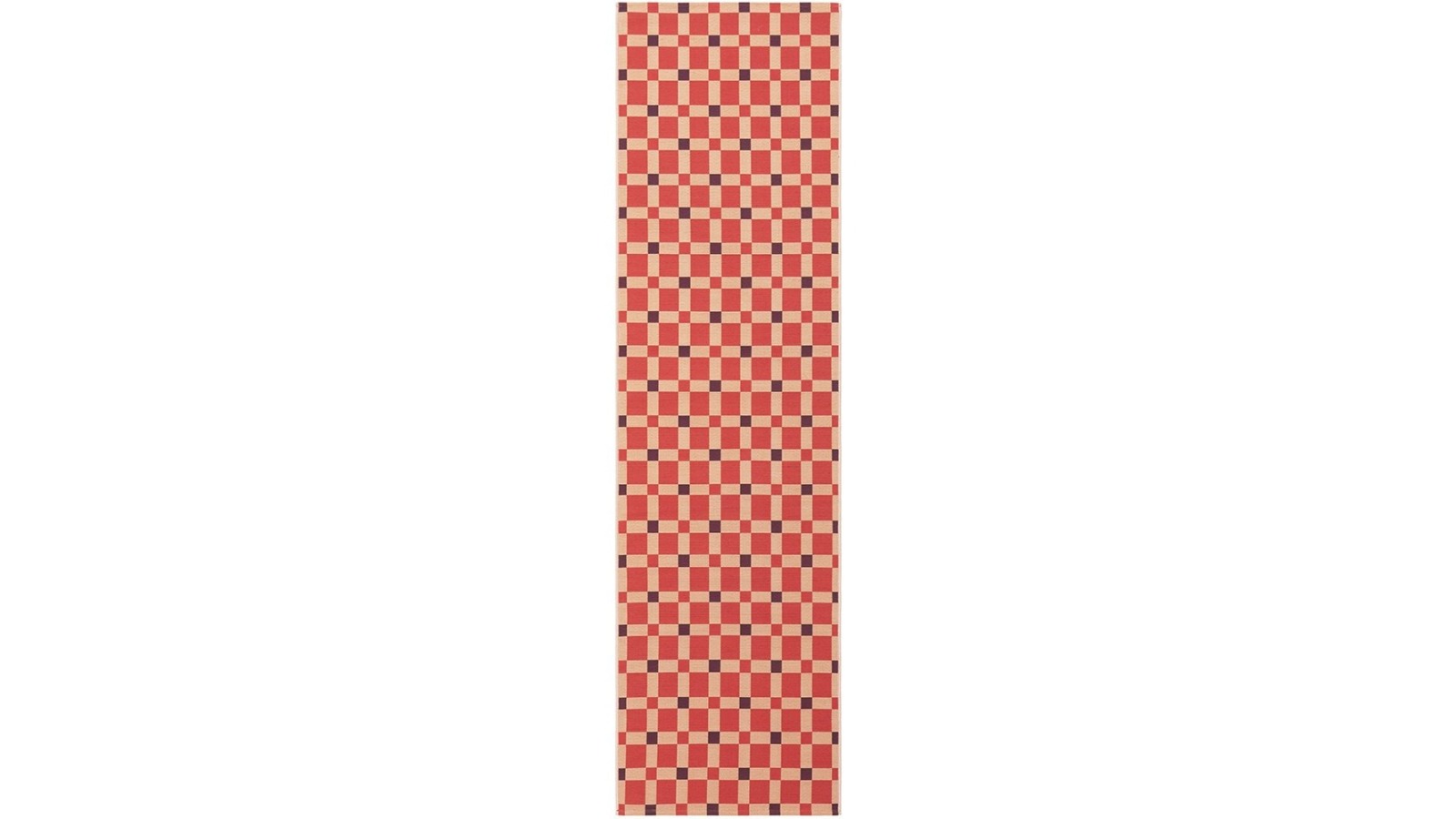 The Weave Studio Vistara Tito Pink Runner Outdoor Rug - 400 x 80cm